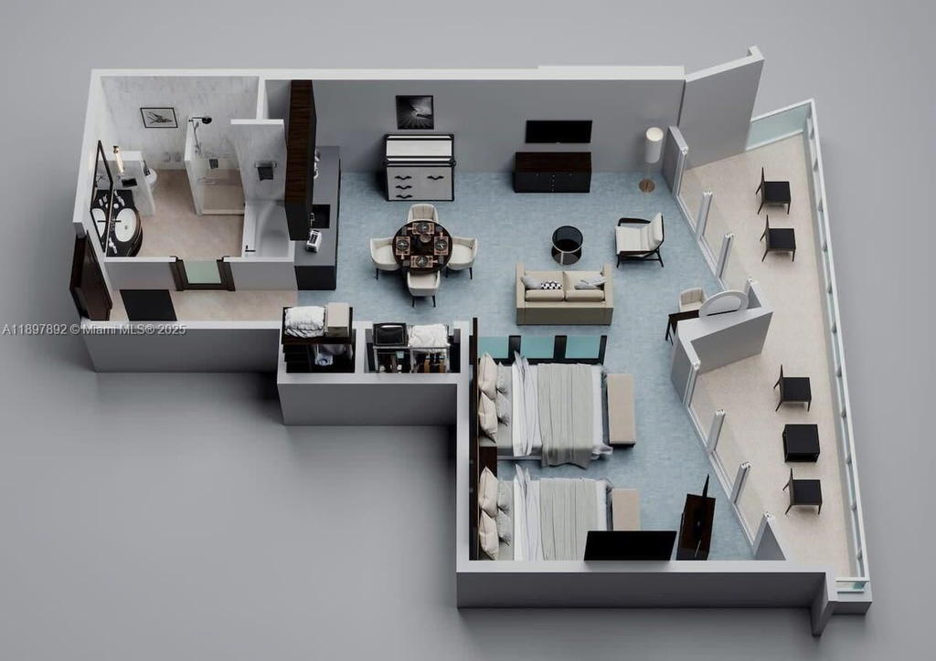 Real estate property located at 4391 Collins Ave #1619, Miami-dade, Fontainebleau Iii Ocean C, Miami Beach, FL