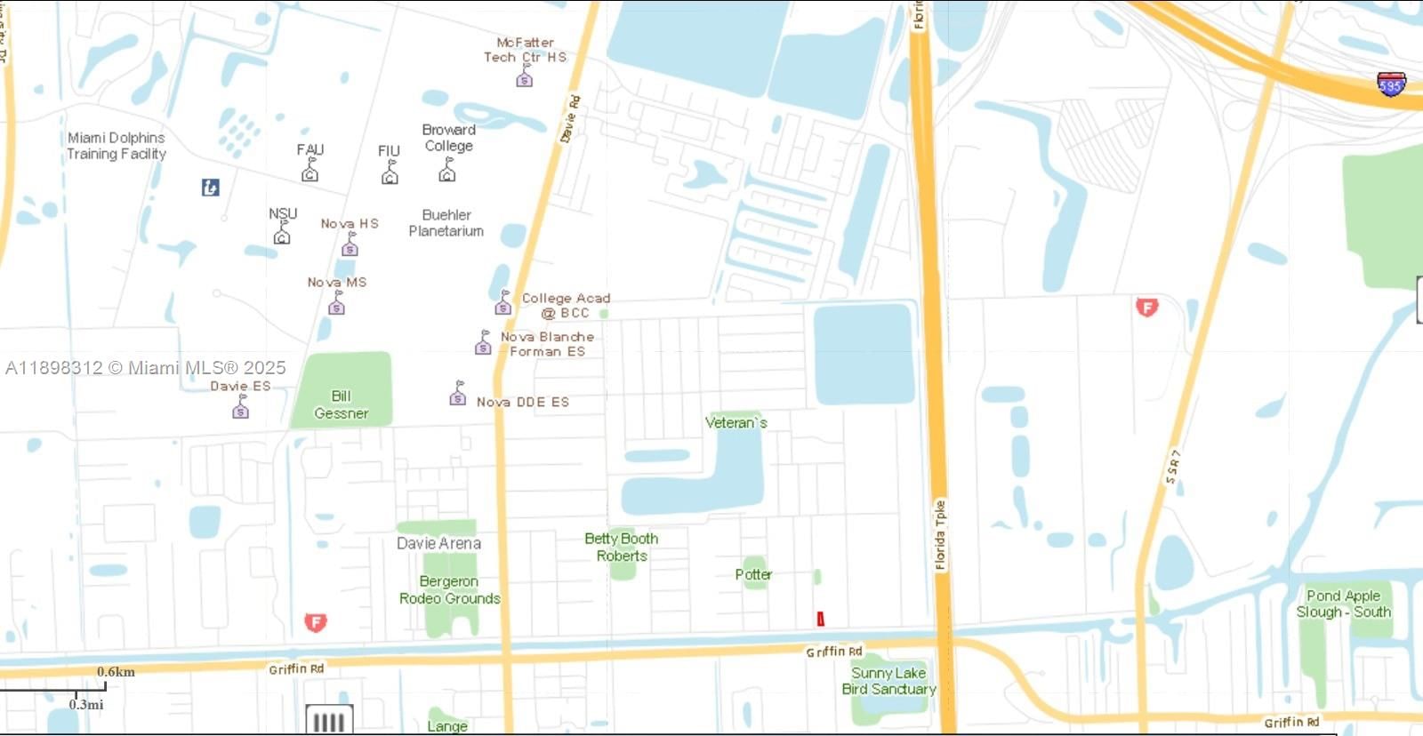 Real estate property located at 45th St, Broward, Davie Little Ranches Amen, Davie, FL