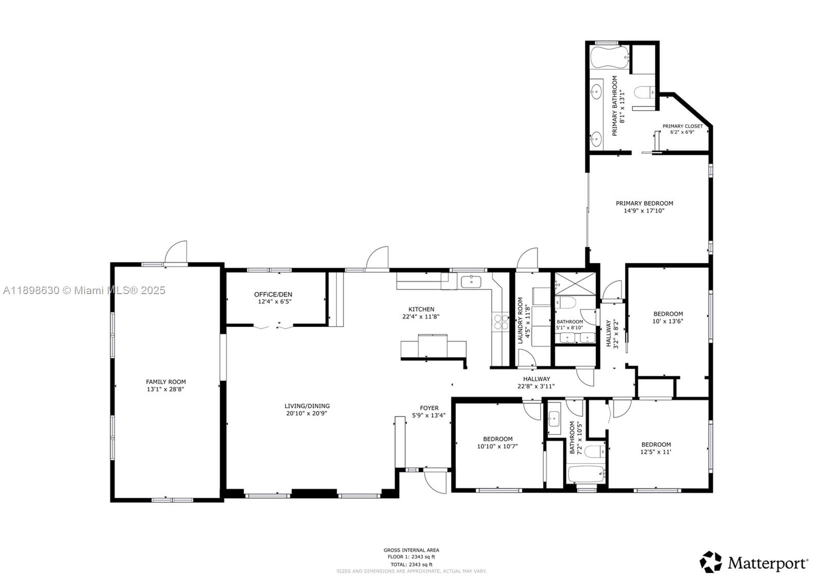 Real estate property located at 3439 Cleveland St, Broward, Hollywood Hills, Hollywood, FL