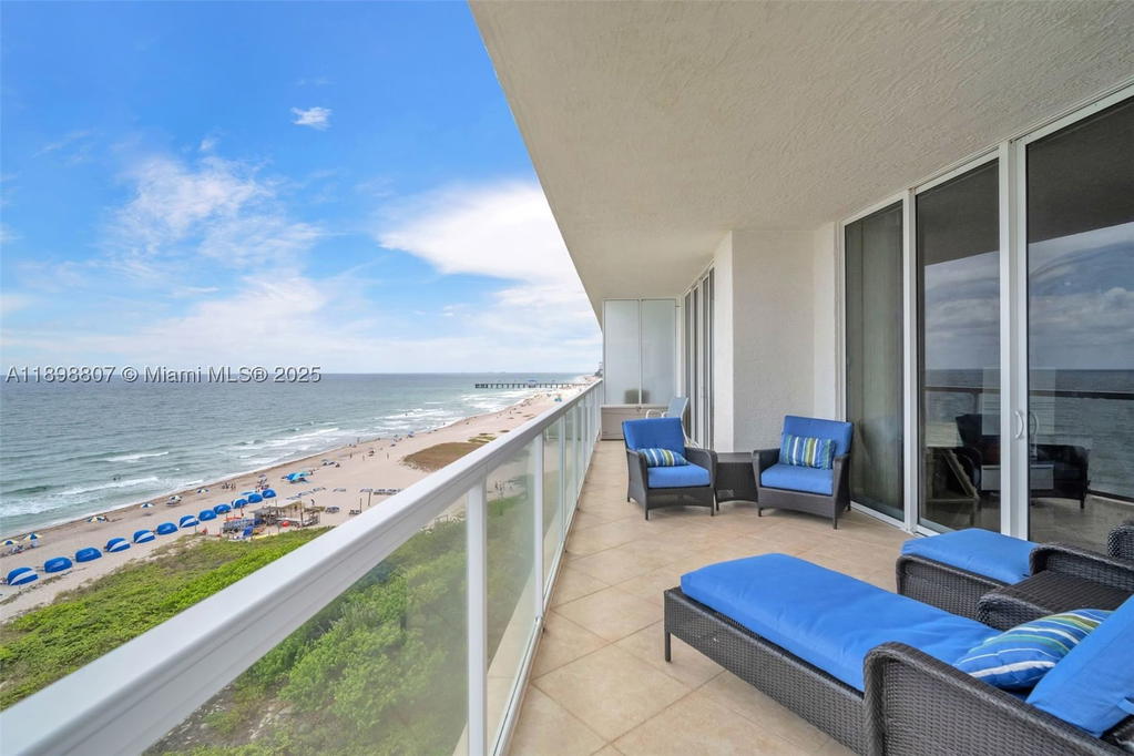 Real estate property located at 704 Ocean Blvd #804, Broward, Luna Ocean Residences Con, Pompano Beach, FL