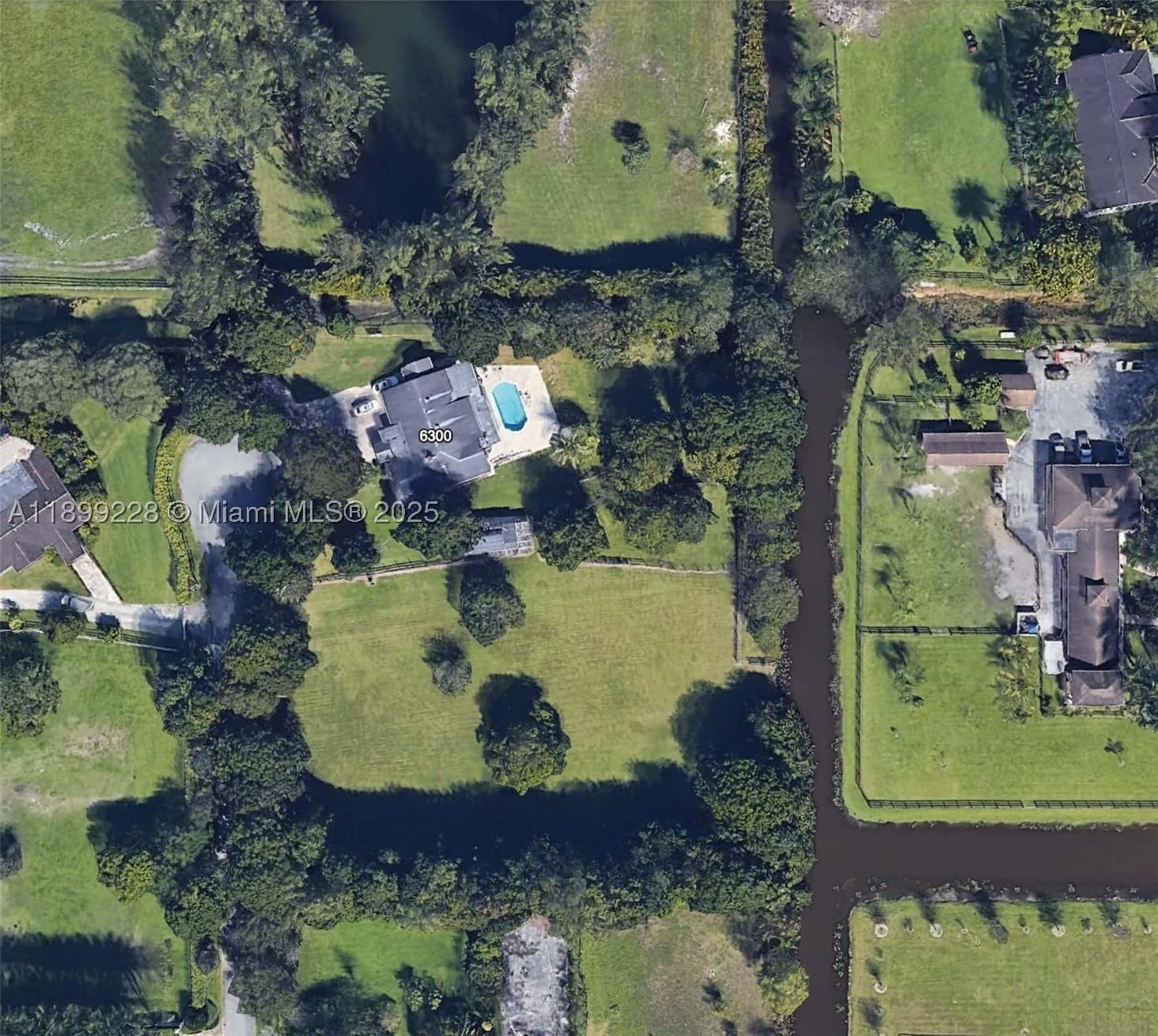 Real estate property located at 6300 181st Ln, Broward, Chambers Sub Nw1/4, Southwest Ranches, FL