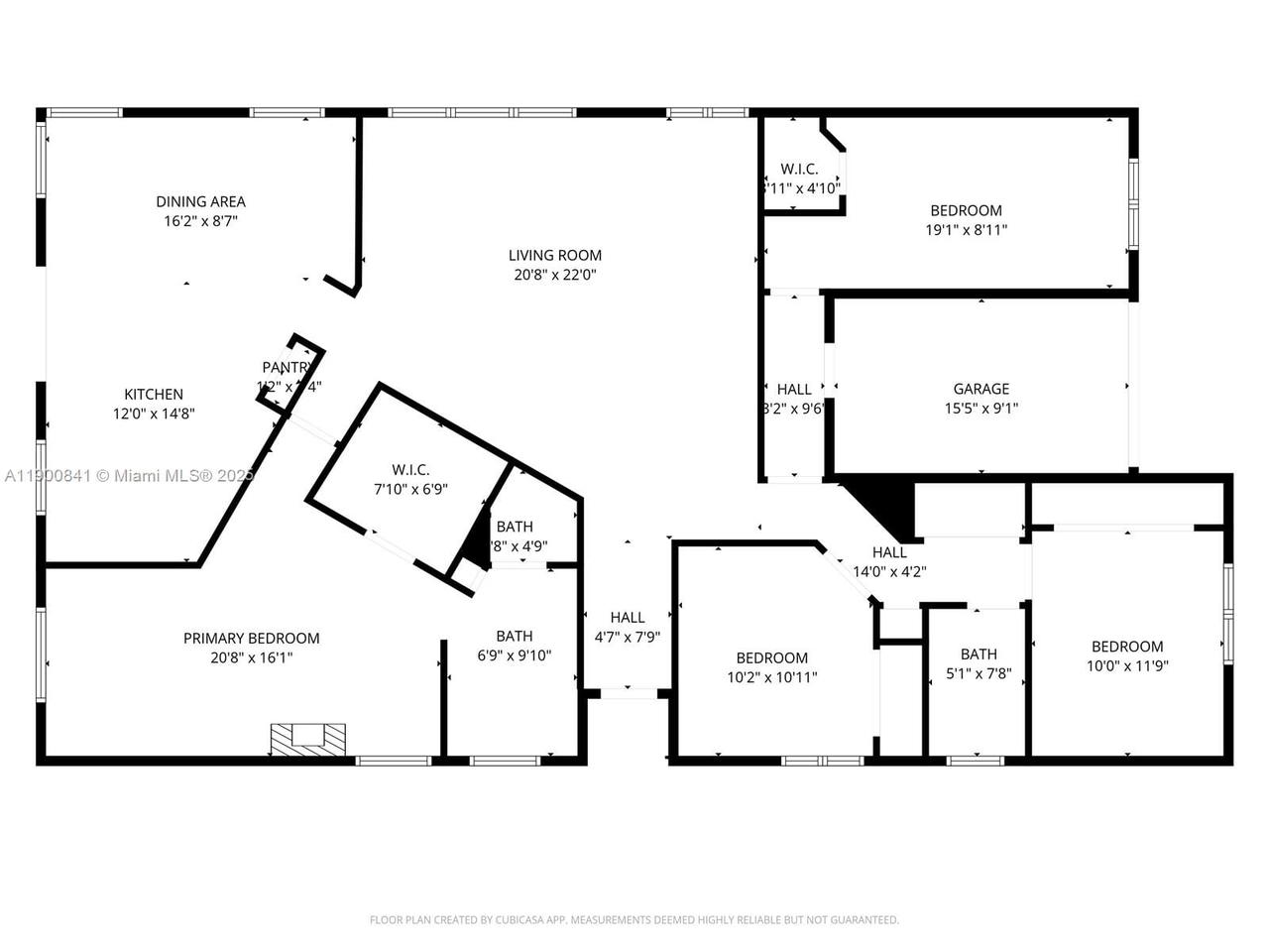 Real estate property located at 18411 18th St, Broward, Dimensions North At Chape, Pembroke Pines, FL