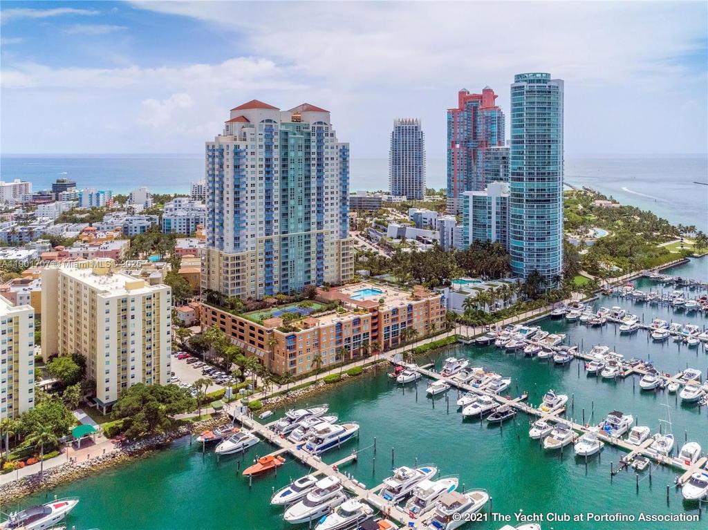 Real estate property located at 90 Alton Rd #2002, Miami-dade, Yacht Club At Portofino C, Miami Beach, FL
