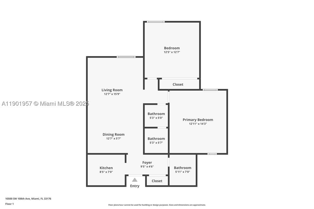 Real estate property located at 10500 108th Ave B210, Miami-dade, The Terraces Condo Ph Ii, Miami, FL