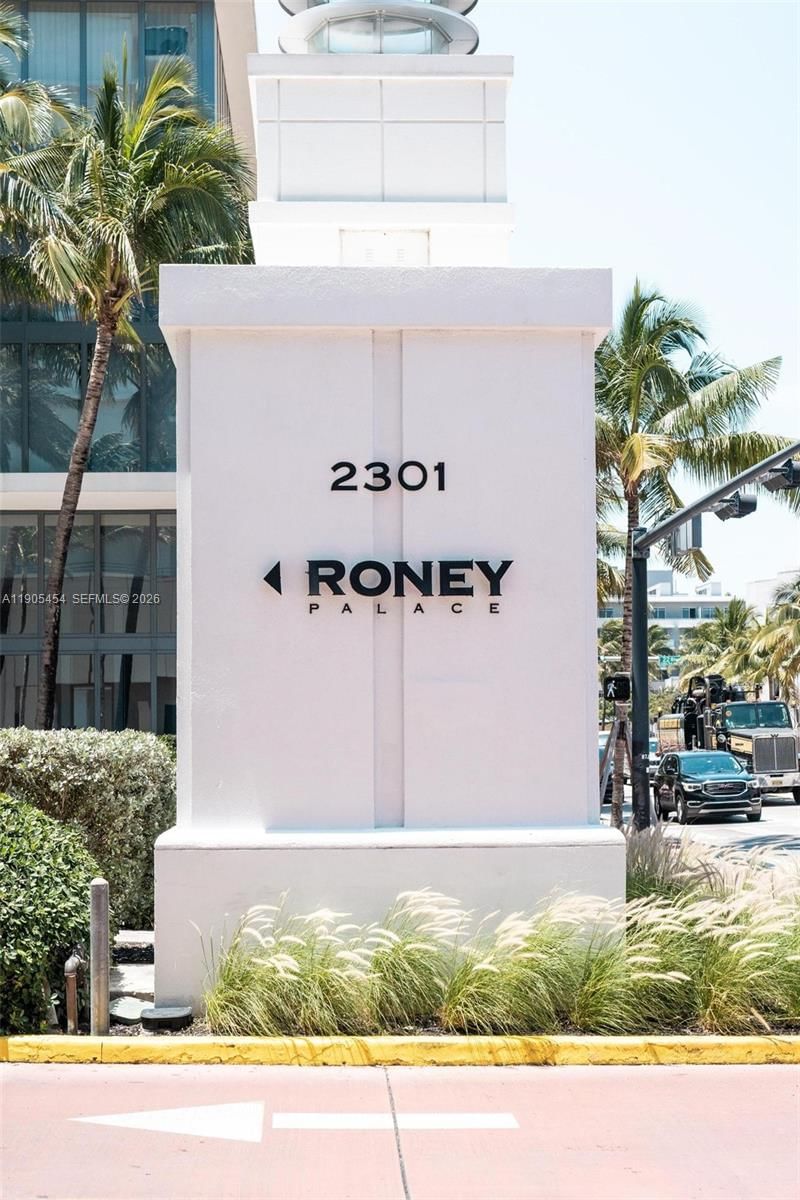 Real estate property located at 2301 Collins Ave #1414/1415, Miami-dade, Roney Palace Condo, Miami Beach, FL