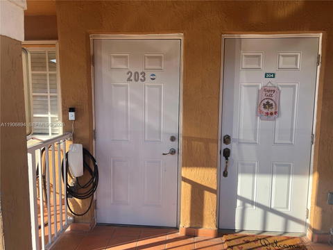 Real estate property located at 7845 36th Ave #203, Miami-dade, West Poinciana Villas Con, Hialeah, FL