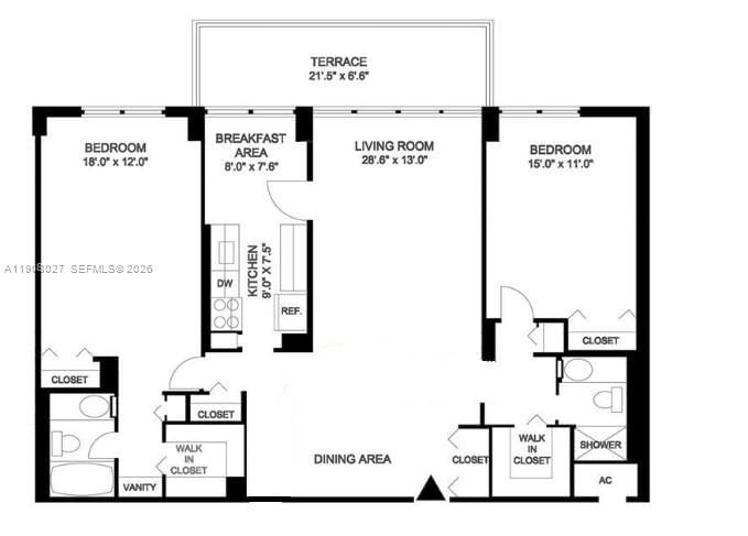 Real estate property located at 231 174th St #2202, Miami-dade, Winston Towers 400 Condo, Sunny Isles Beach, FL