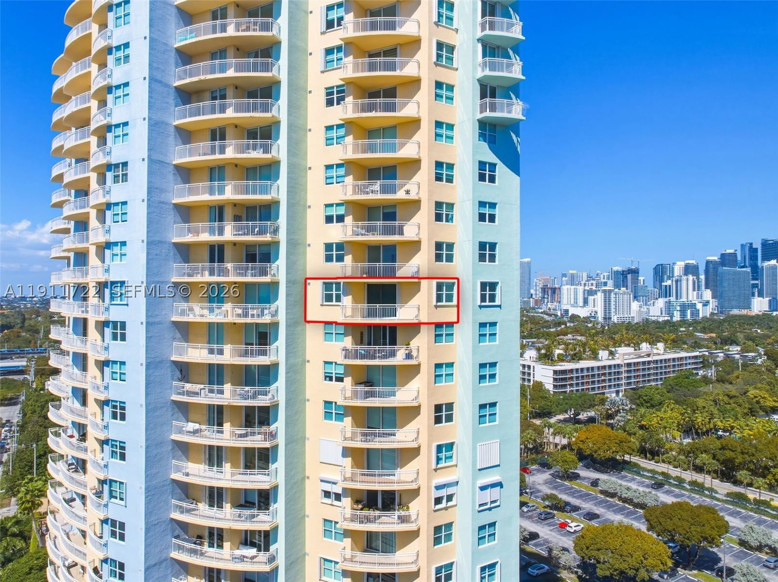 Real estate property located at 2475 Brickell Ave #1907, Miami-dade, The Metropolitan Condo, Miami, FL