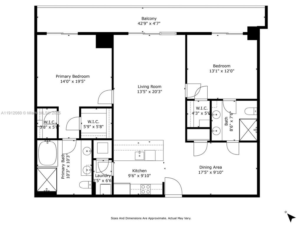 Real estate property located at 50 Biscayne Blvd #4808, Miami-dade, 50 Biscayne Condo, Miami, FL