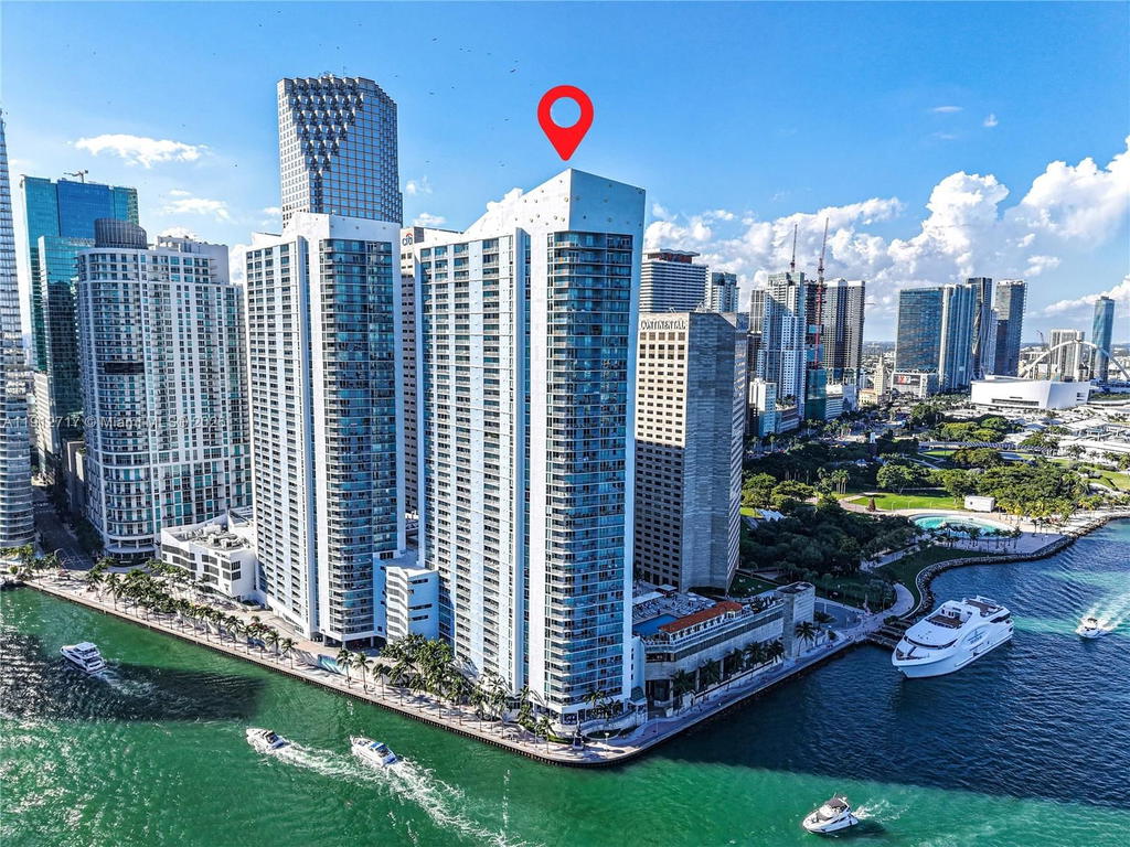 Real estate property located at 335 Biscayne Blvd #4105, Miami-dade, One Miami East Condo, Miami, FL