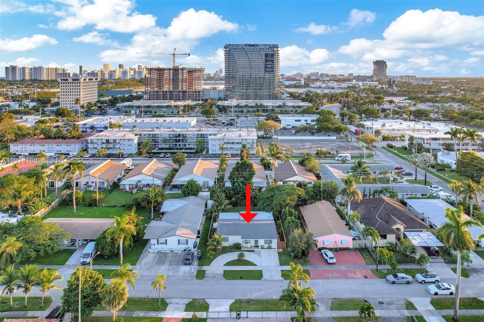 Real estate property located at 1012 2nd Street, Broward, Anderson Villas, Hallandale Beach, FL
