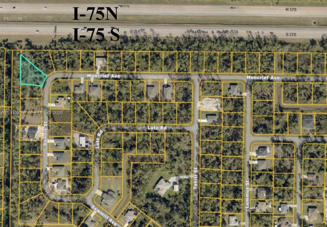 Real estate property located at 0 Dennis Street, Sarasota, Port Charlotte Sub 25, North Port, FL
