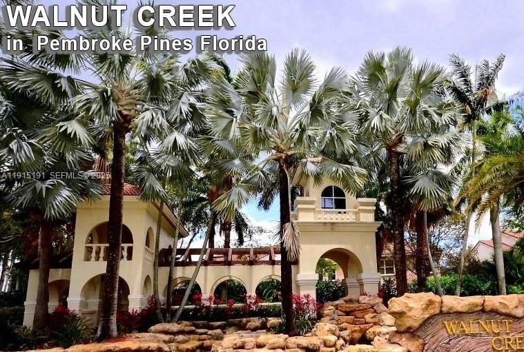 Real estate property located at 7950 20th St, Broward, Walnut Creek Townhomes, Pembroke Pines, FL