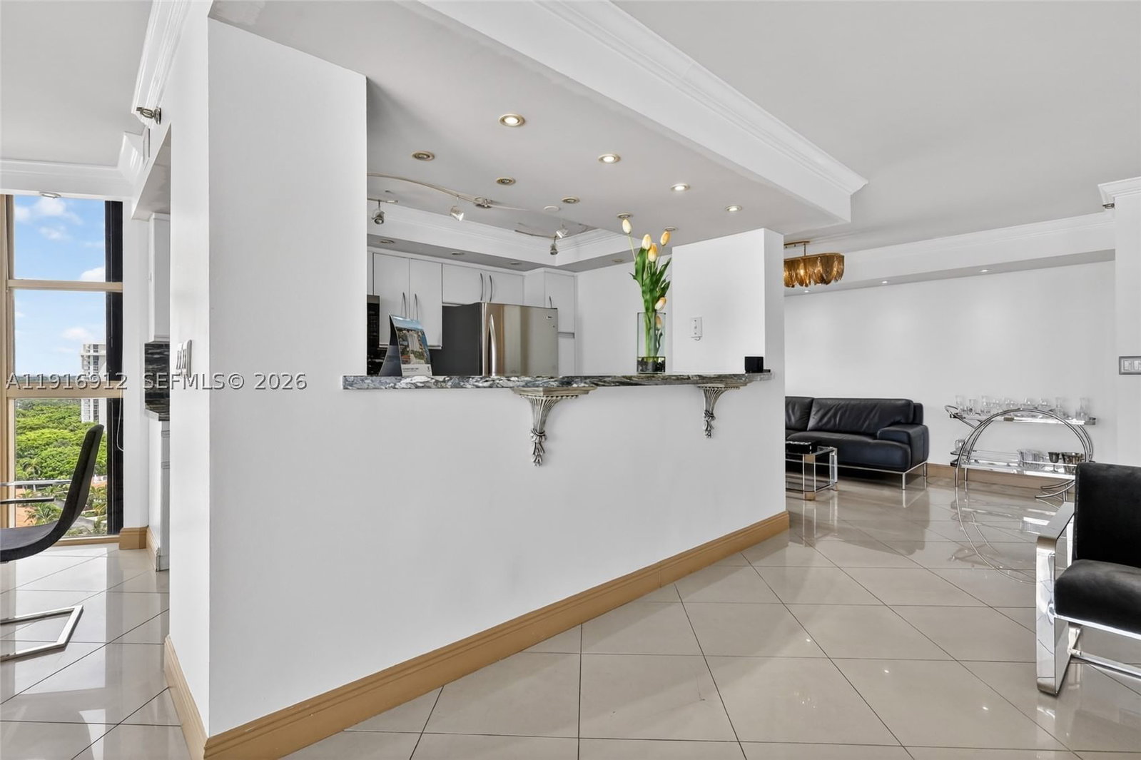 Real estate property located at 4000 Towerside Ter #1612, Miami-dade, The Towers Of Quayside Co, Miami, FL