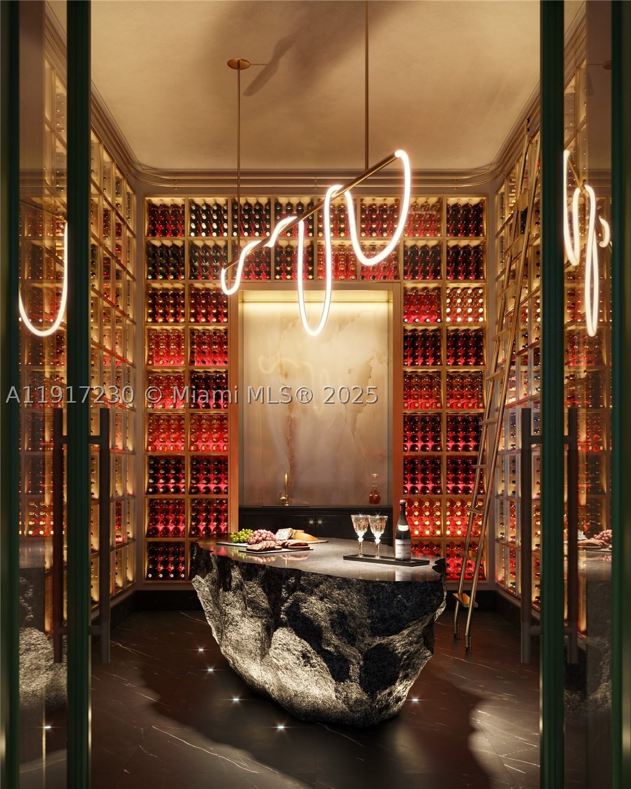 Real estate property located at 99 5th St UPH7201, Miami-dade, Baccarat Residences, Miami, FL