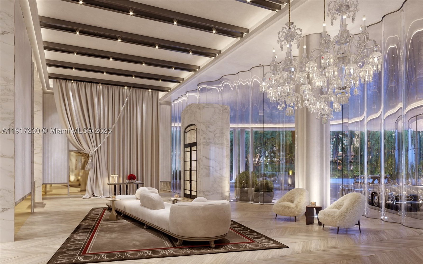 Real estate property located at 99 5th St UPH7201, Miami-dade, Baccarat Residences, Miami, FL