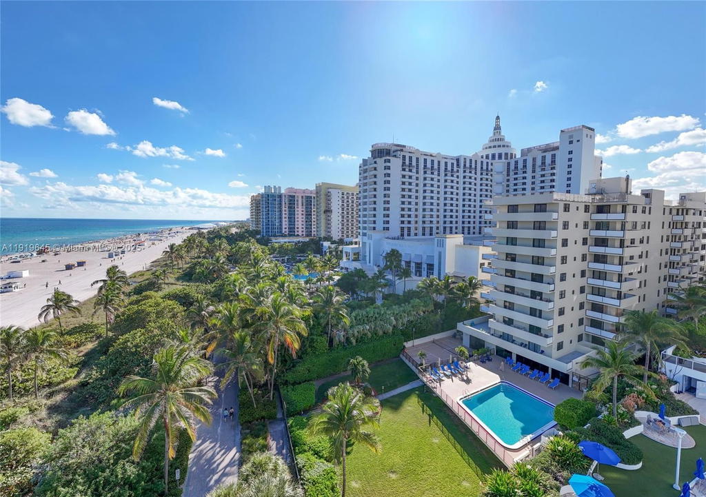 Real estate property located at 1621 Collins Ave #802, Miami-dade, The Georgian Condo, Miami Beach, FL