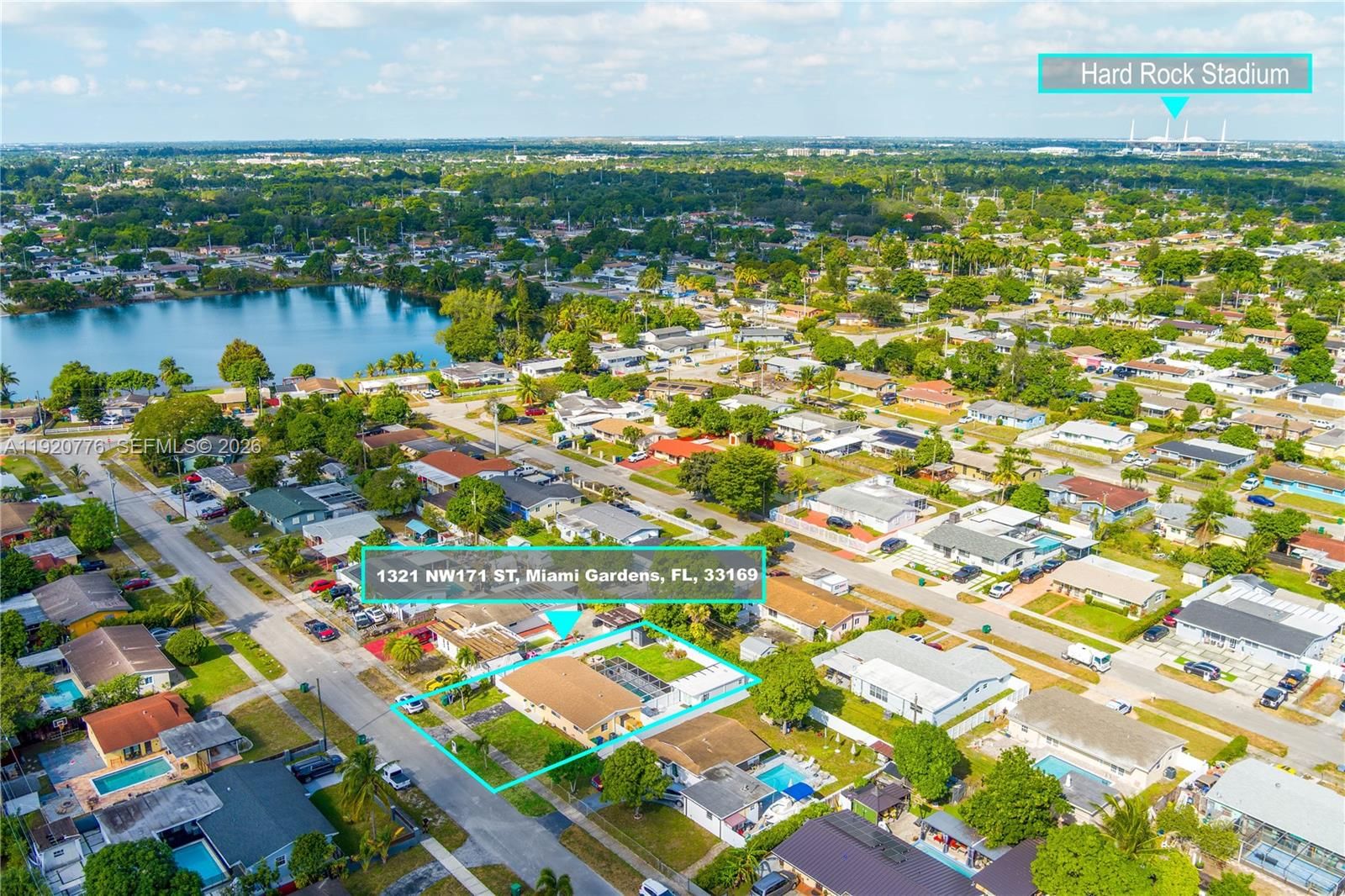 Real estate property located at 1321 171st St, Miami-dade, Scott Lake Manor Sec 8, Miami Gardens, FL
