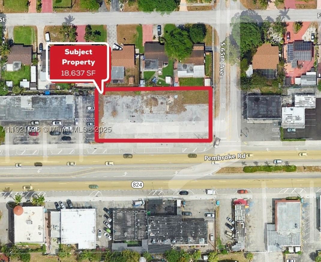 Real estate property located at 6501 Pembroke Rd, Broward, Hollywood Pines 2 Amend, Hollywood, FL