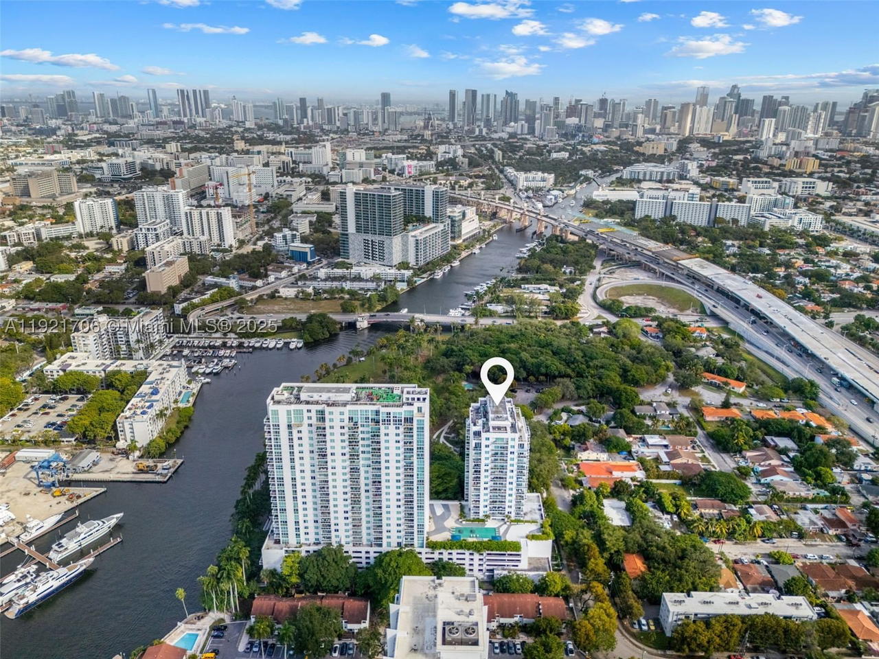Real estate property located at 1871 S River Dr #1402, Miami-dade, Terrazas Riverpark Villag, Miami, FL