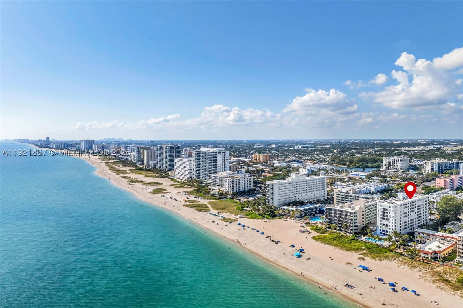 Real estate property located at 1500 Ocean Blvd #502, Broward, 1500 Ocean Club Condo, Pompano Beach, FL