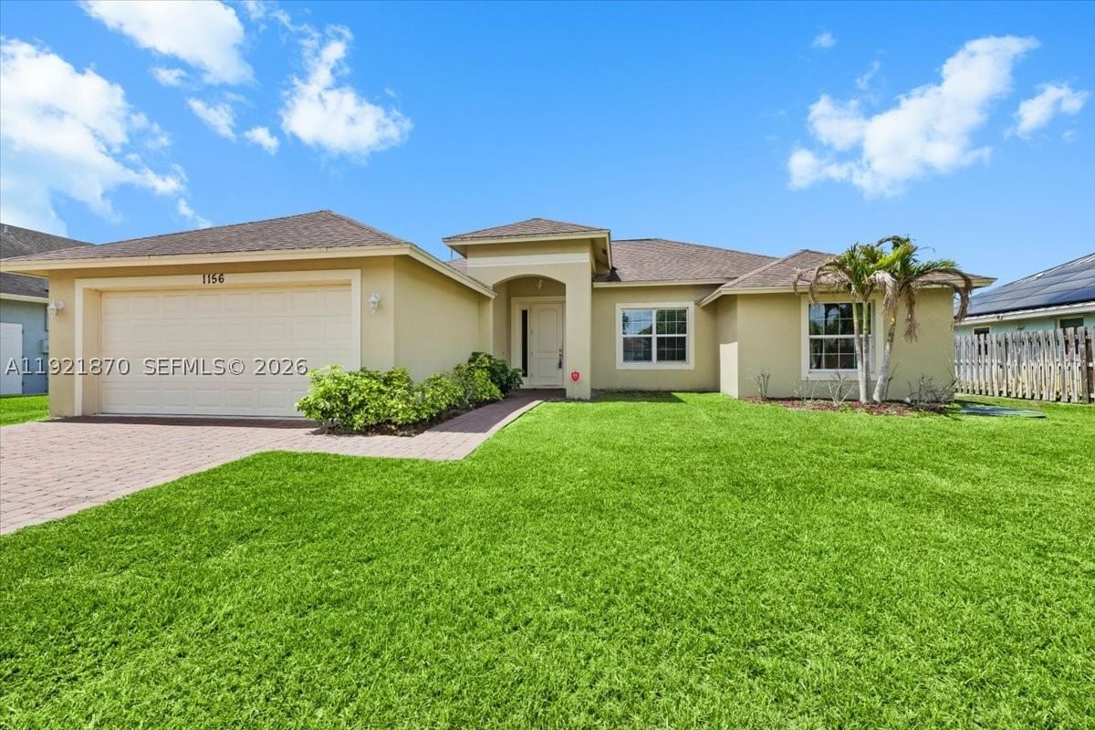 Real estate property located at 1156 Alexandria Ave, St Lucie, Port St Lucie Section 15, Port St Lucie, FL