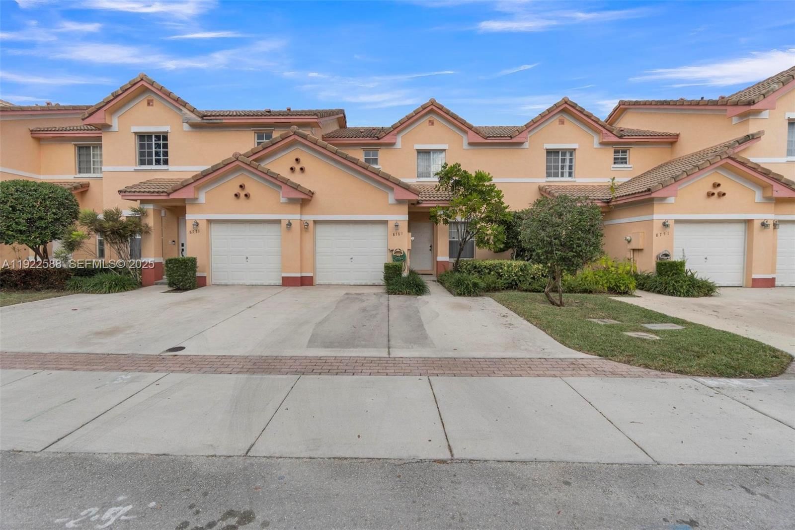 Real estate property located at 8761 21st St, Broward, University Park, Miramar, FL