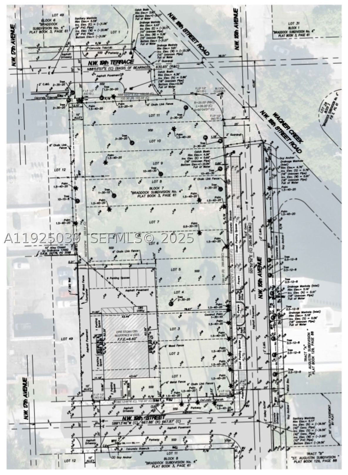 Real estate property located at 1900 15th Ave, Miami-dade, Braddock Sub No 4, Miami, FL