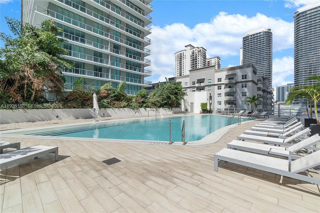 Real estate property located at 1100 Miami Ave #2302, Miami-dade, 1100 Millecento Residence, Miami, FL