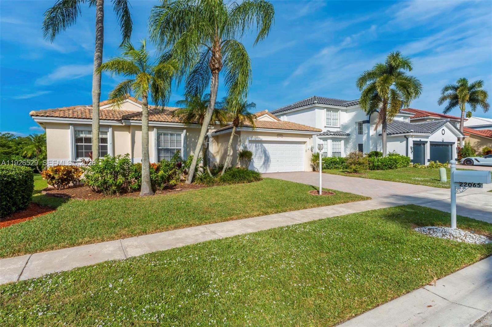 Real estate property located at 22065 Palm Grass Dr, Palm Beach, Boca Winds Par E, Boca Raton, FL