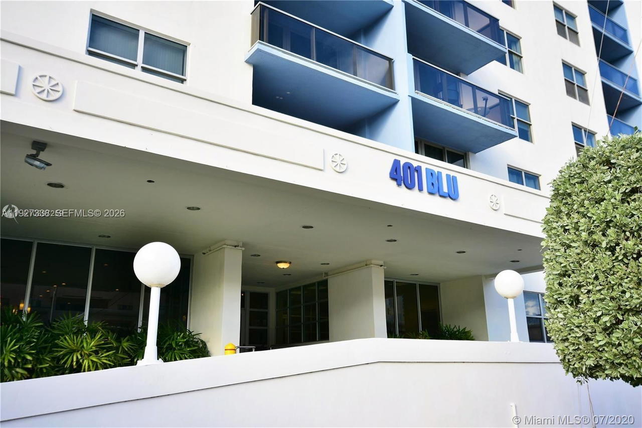 Real estate property located at 401 69th St #613, Miami-dade, 401 Blu Of North Beach Co, Miami Beach, FL