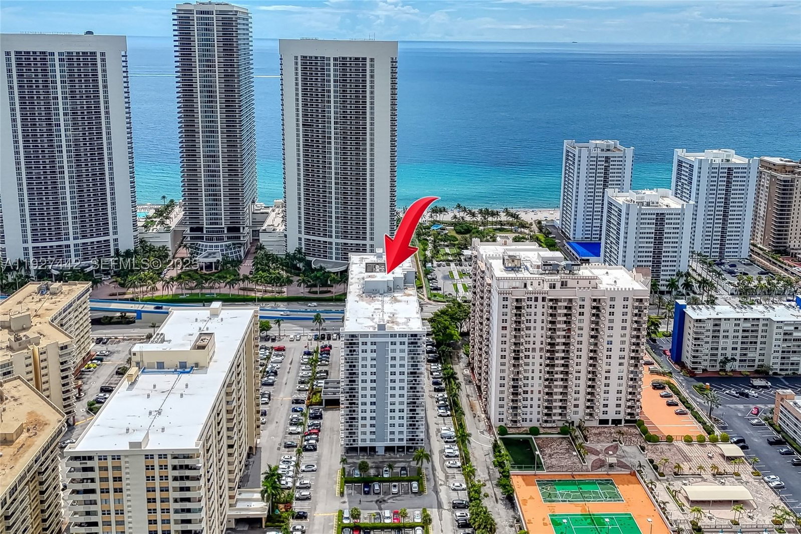 Real estate property located at 1849 Ocean Drive #1405, Broward, Plaza Towers South Condo, Hallandale Beach, FL