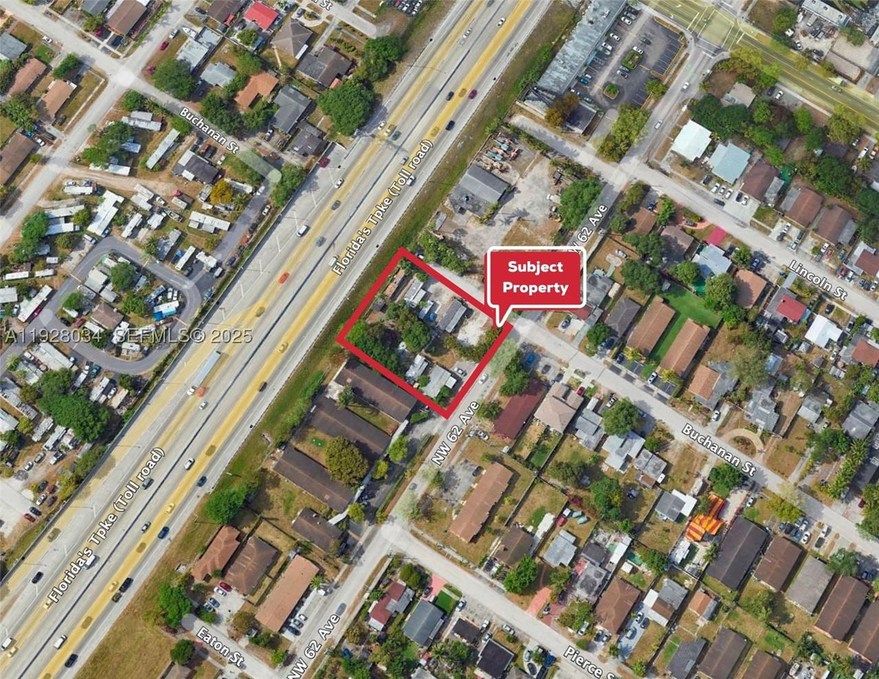 Real estate property located at 6206 Buchanan St, Broward, Gracewood No 6, Hollywood, FL