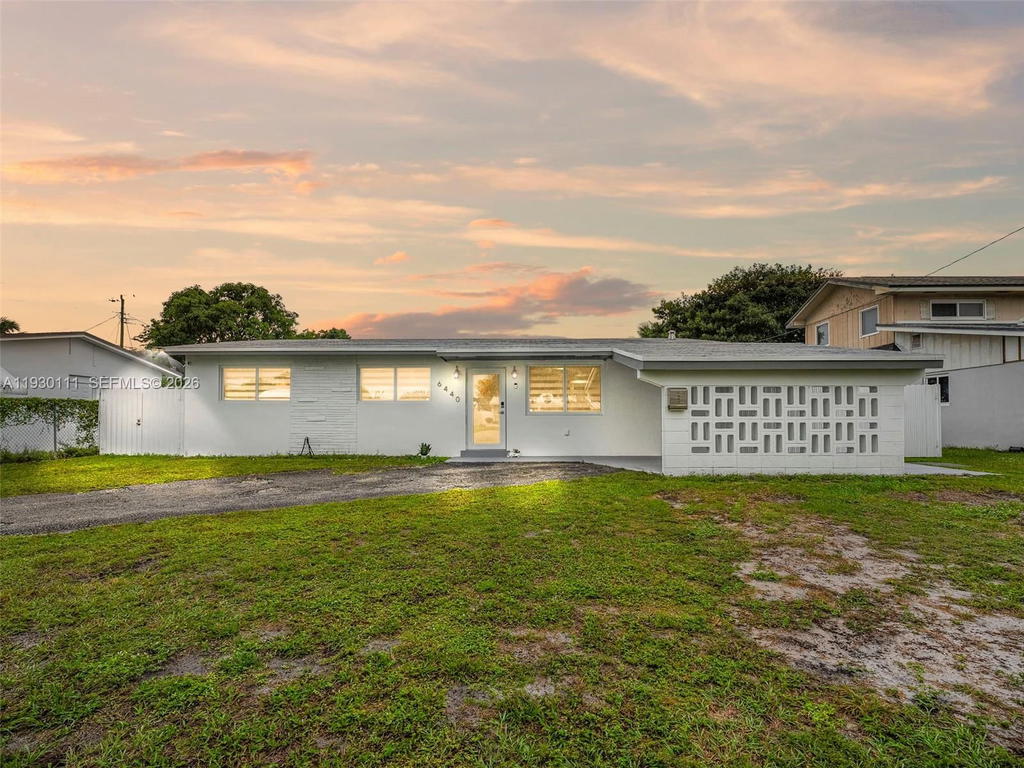 Real estate property located at 6440 Buchanan St, Broward, Boulevard Heights Sec 6, Hollywood, FL