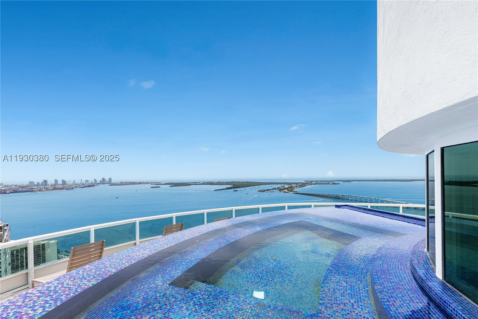 Real estate property located at 1643 Brickell Ave PH 4901 + Dock, Miami-dade, Santa Maria Condo, Miami, FL