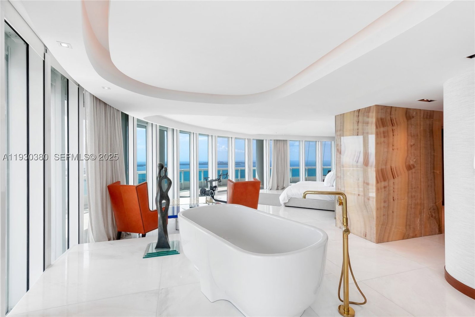 Real estate property located at 1643 Brickell Ave PH 4901 + Dock, Miami-dade, Santa Maria Condo, Miami, FL