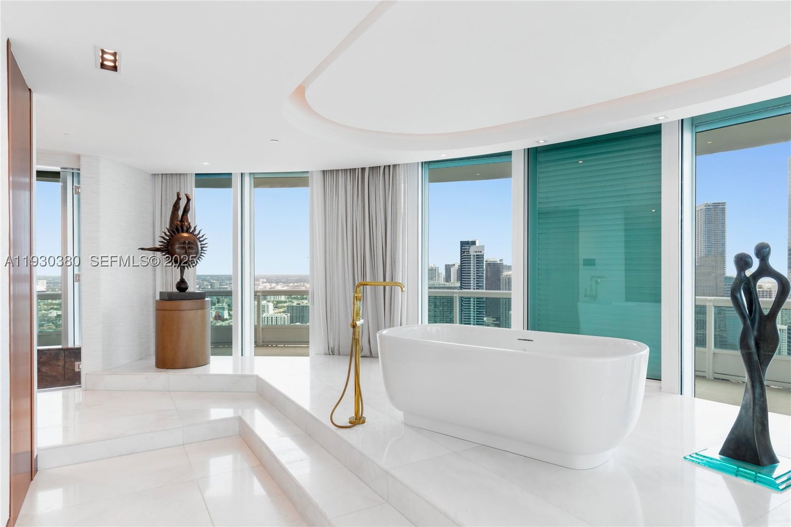 Real estate property located at 1643 Brickell Ave PH 4901 + Dock, Miami-dade, Santa Maria Condo, Miami, FL