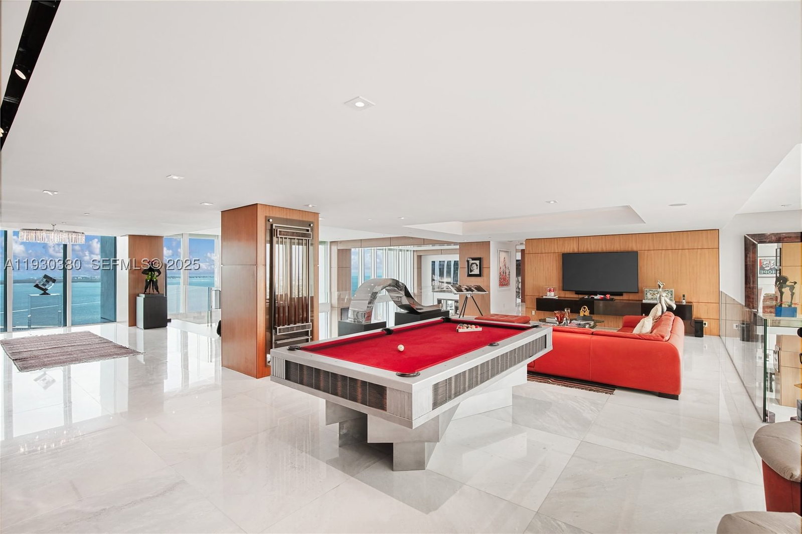 Real estate property located at 1643 Brickell Ave PH 4901 + Dock, Miami-dade, Santa Maria Condo, Miami, FL
