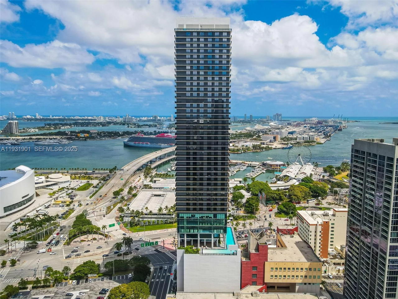 Real estate property located at 398 5th St #4507, Miami-dade, Map Of Miami Dade Co. Fl., Miami, FL