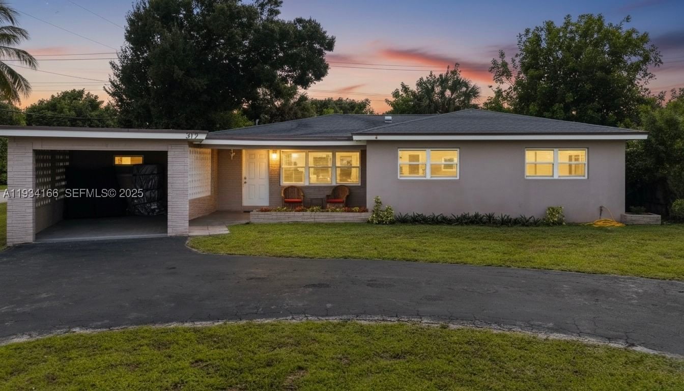 Real estate property located at 312 35th st., Broward, Lloyd Estates, Oakland Park, FL