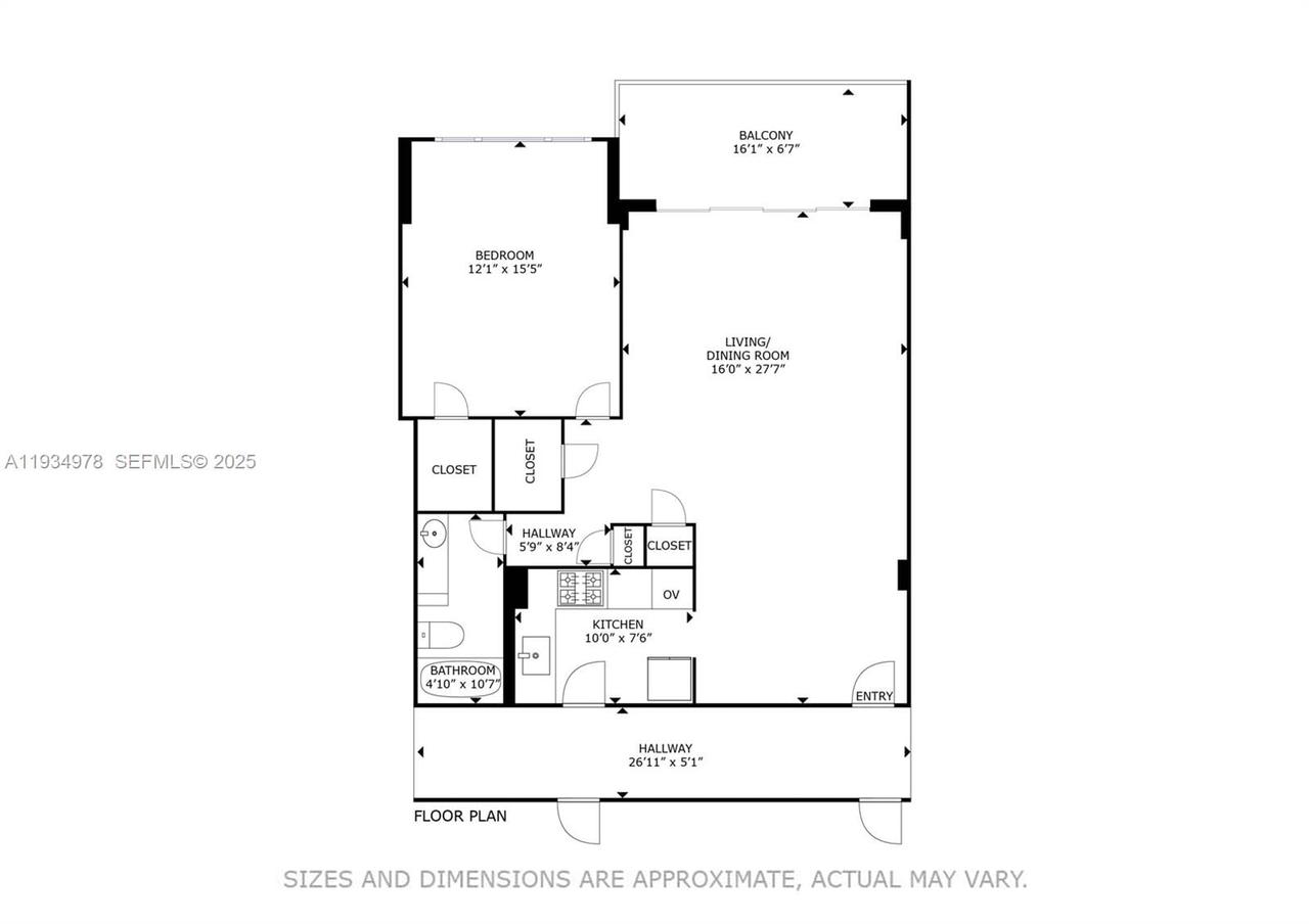 Real estate property located at 3301 5th Ave #110, Miami-dade, Bay Park Towers Condo, Miami, FL