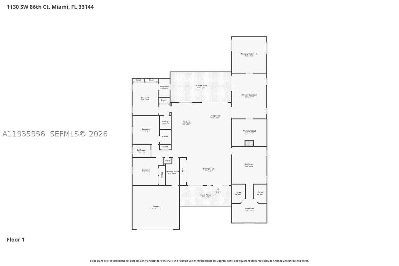 Real estate property located at 1130 86th Ct, Miami-dade, Breezeview Manors, Miami, FL