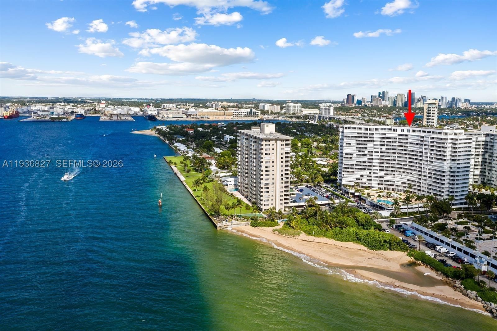 Real estate property located at 2000 Ocean Dr #309, Broward, Everglades House Condo, Fort Lauderdale, FL