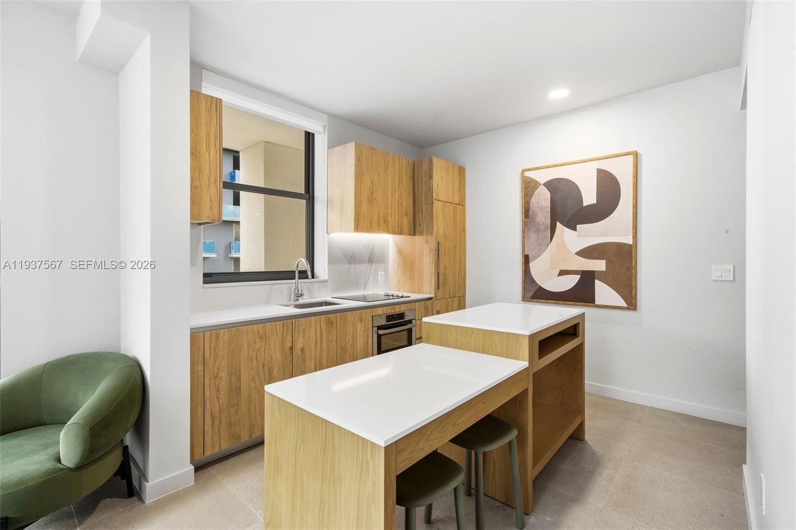 Real estate property located at 11 6 Street #709, Miami-dade, The Crosby, Miami, FL