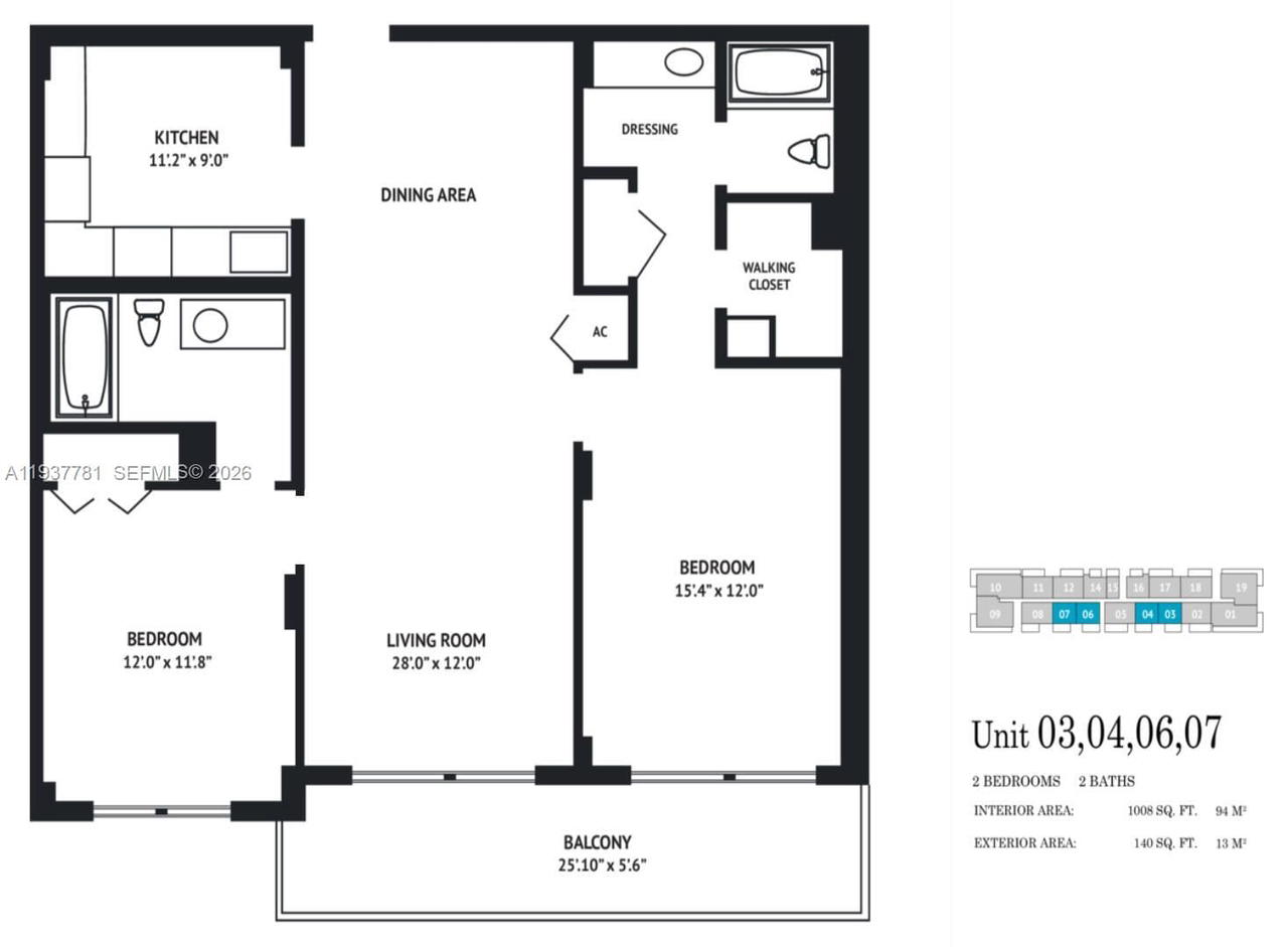 Real estate property located at 290 174th St #503, Miami-dade, Winston Towers 700 Condo, Sunny Isles Beach, FL
