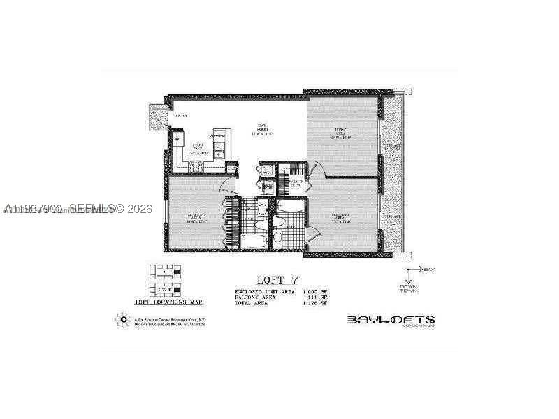 Real estate property located at 455 25th St #407, Miami-dade, Baylofts Condo, Miami, FL