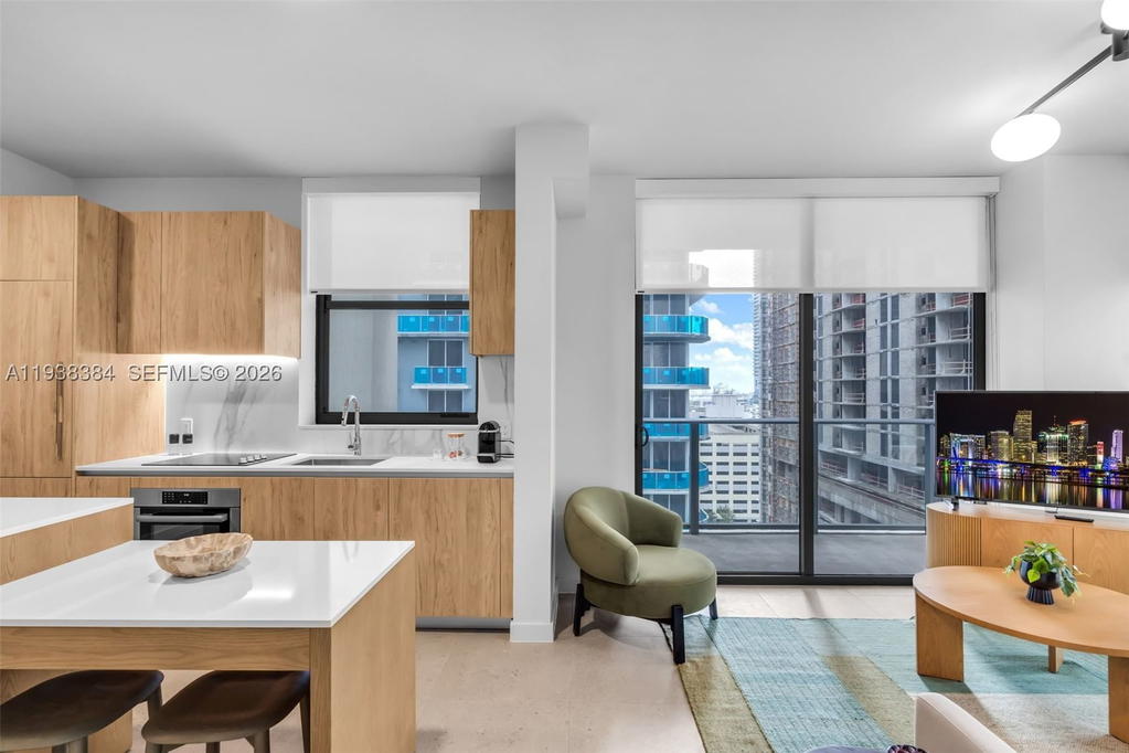 Real estate property located at 11 6th Street #1607, Miami-dade, The Crosby Unit 1607, Miami, FL
