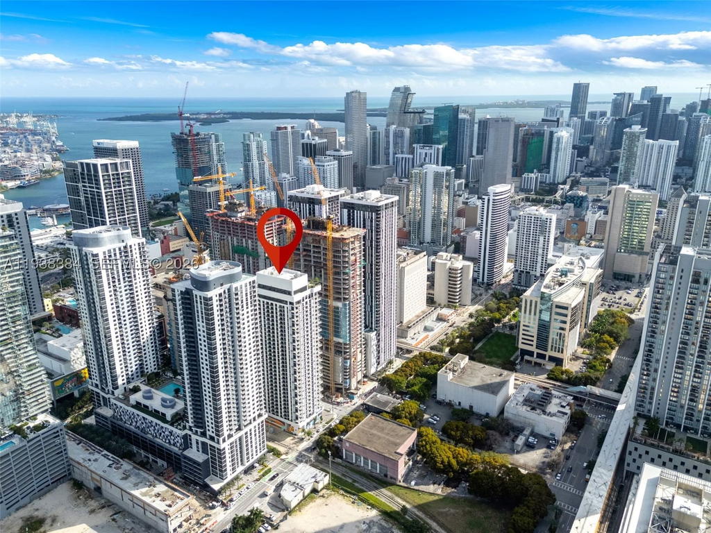 Real estate property located at 11 6th Street #1607, Miami-dade, The Crosby Unit 1607, Miami, FL