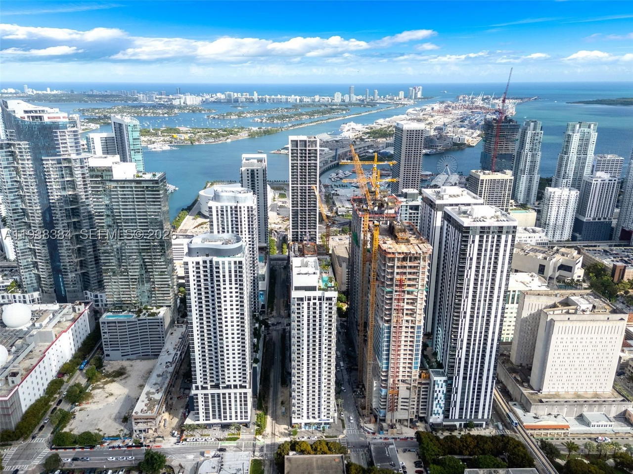 Real estate property located at 11 6th Street #1607, Miami-dade, The Crosby Unit 1607, Miami, FL