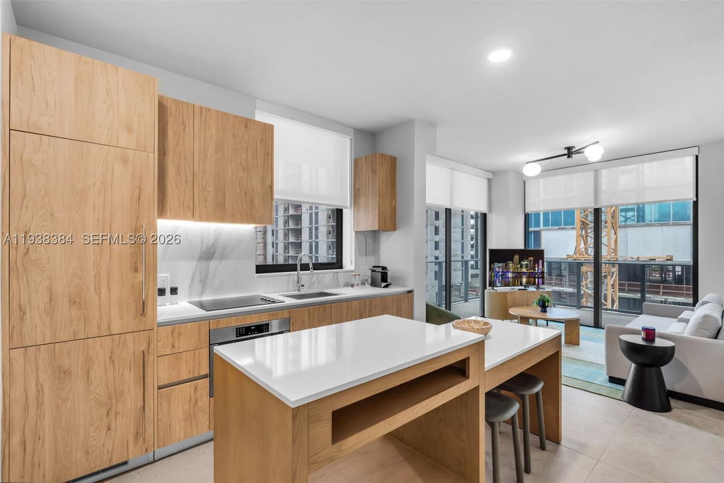 Real estate property located at 11 6th Street #1607, Miami-dade, The Crosby Unit 1607, Miami, FL